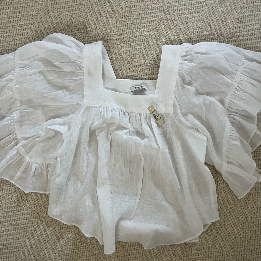 NWT Madewell Ruffle Blouse